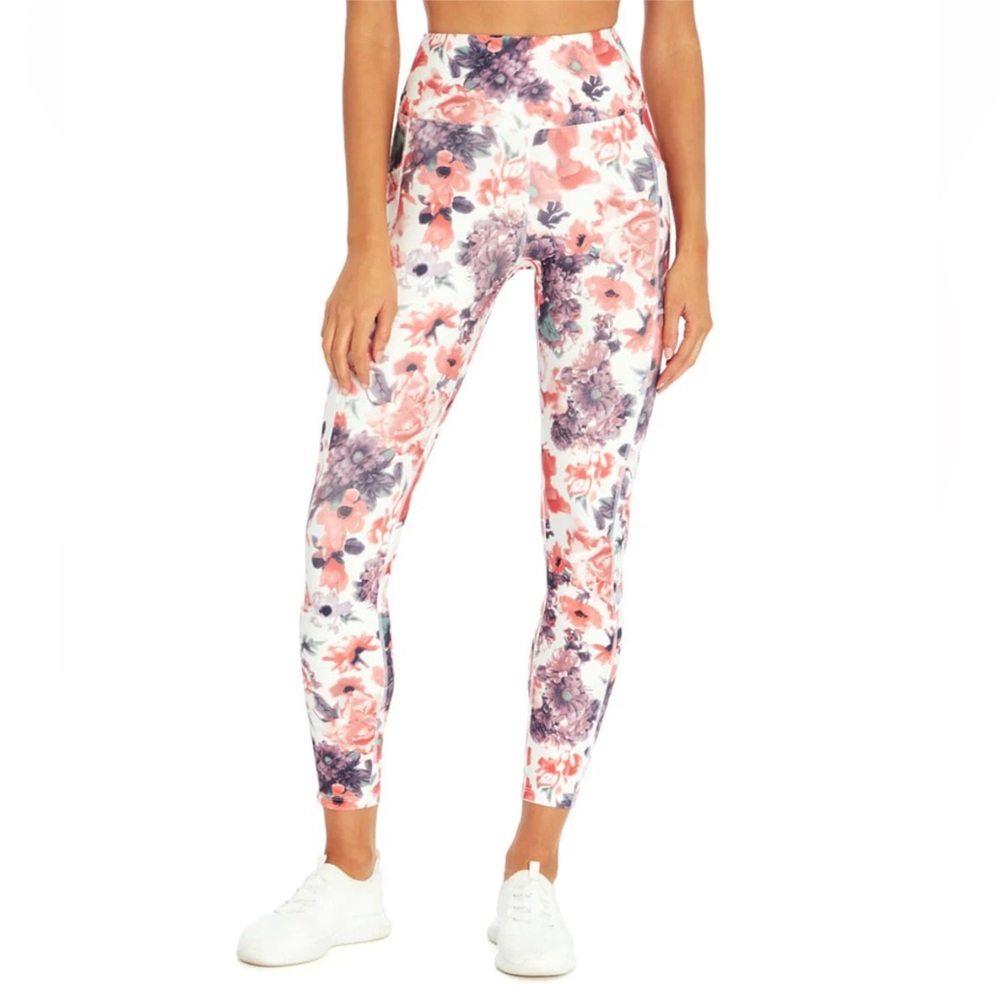 NWT Marika Blurred Floral Leggings